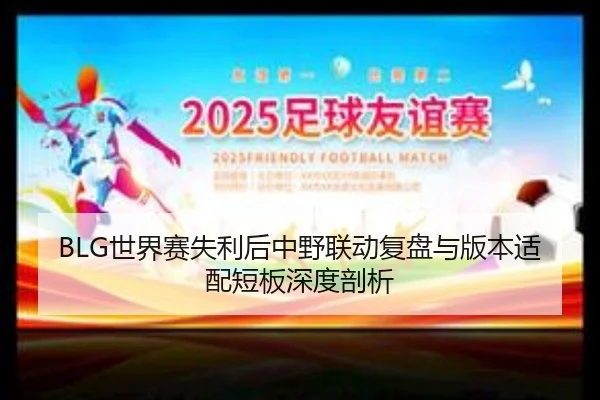 BLG世界赛失利后中野联动复盘与版本适配短板深度剖析